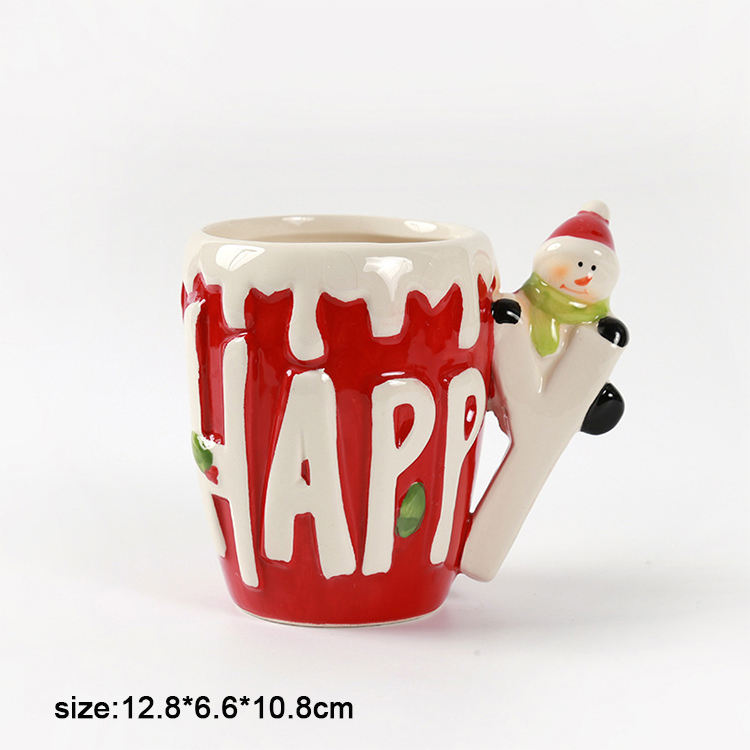 Bestseller Decorazione di Natale Pinguino di Neve in Ceramica Tazza per Latte per la Decorazione della Casa al Natale