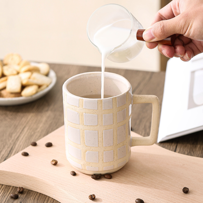 Water Mug Mug Couple Simple Premium Feeling Light Luxury Home Sideboard Decoration Ceramic