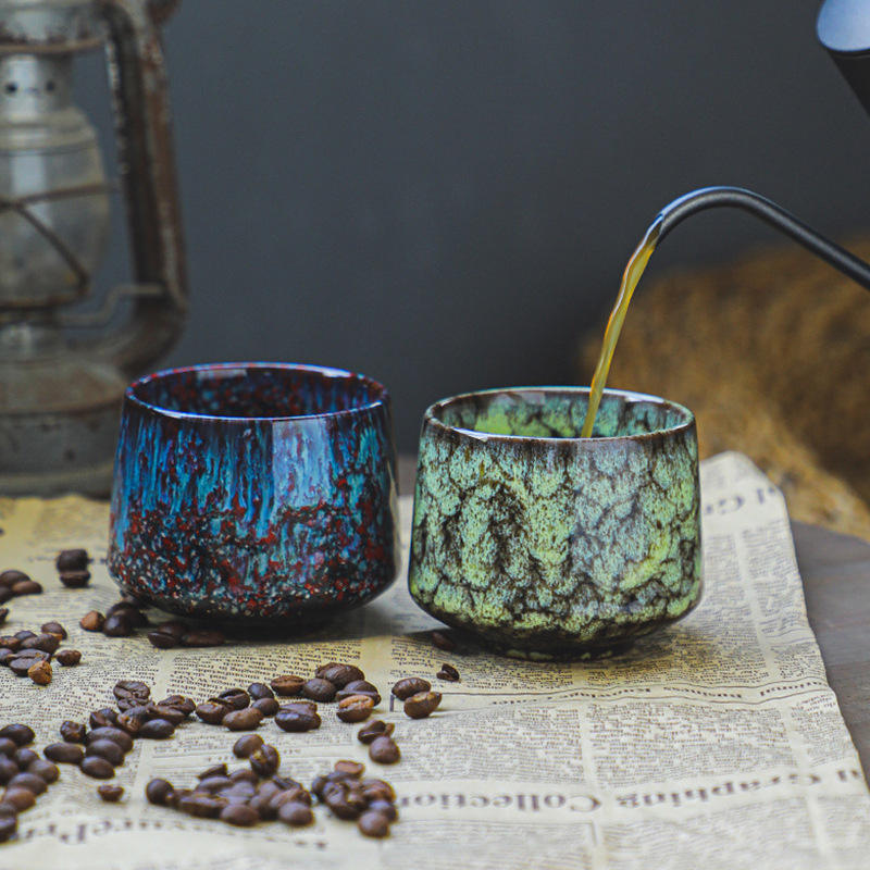 High- End Special Unique Ceramic Coffee Cup for Porcelain Glazed Mug and Cup