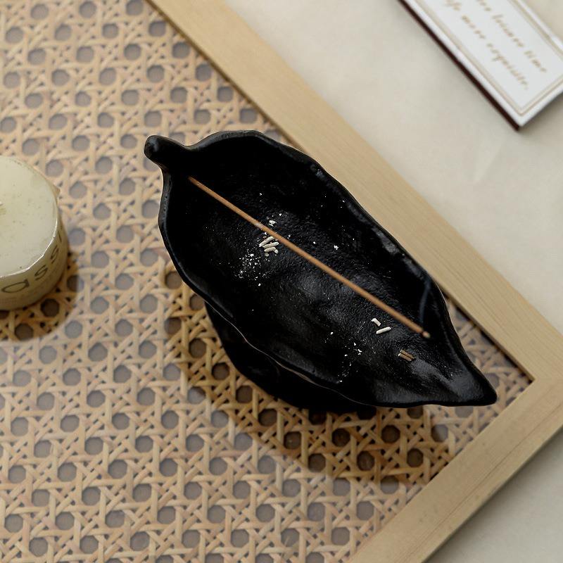 Ginawang Kamay na Ceramic na Pang-Insenso para sa White Sage Palo Santo at Banal na Aromaterapiya na Diffuser ng Insenso