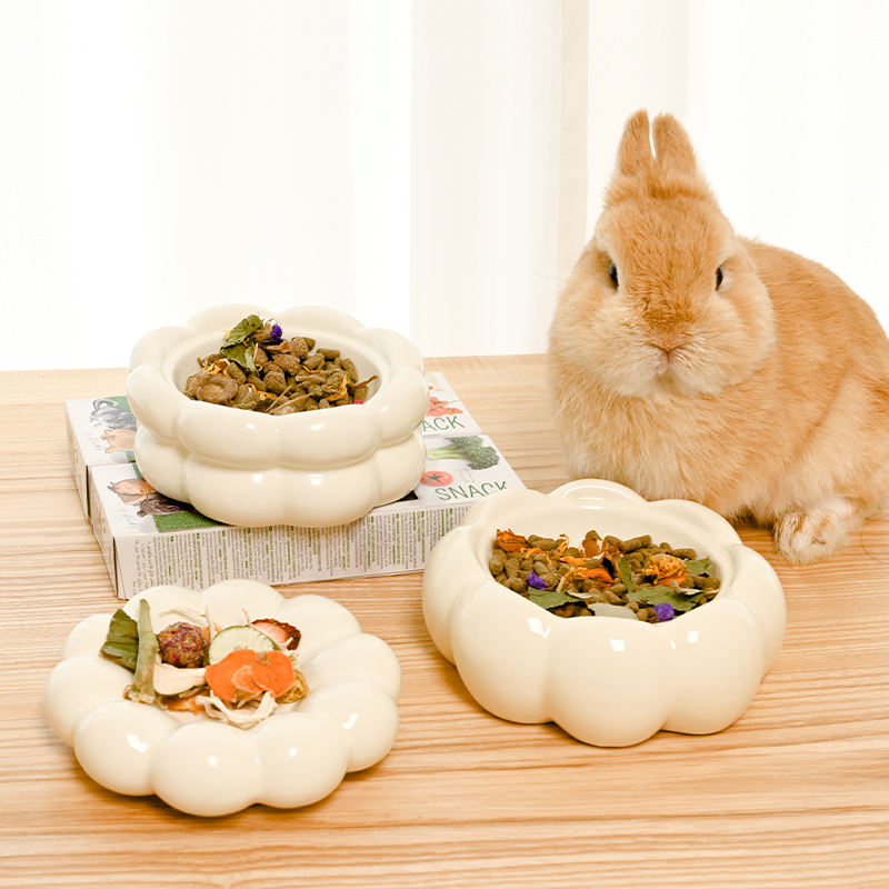 Pet Cat Ceramics Bowl Dog Basin Non Spill Cat Dog Bowl Pet Food Bowl Pet Ceramic Bowl