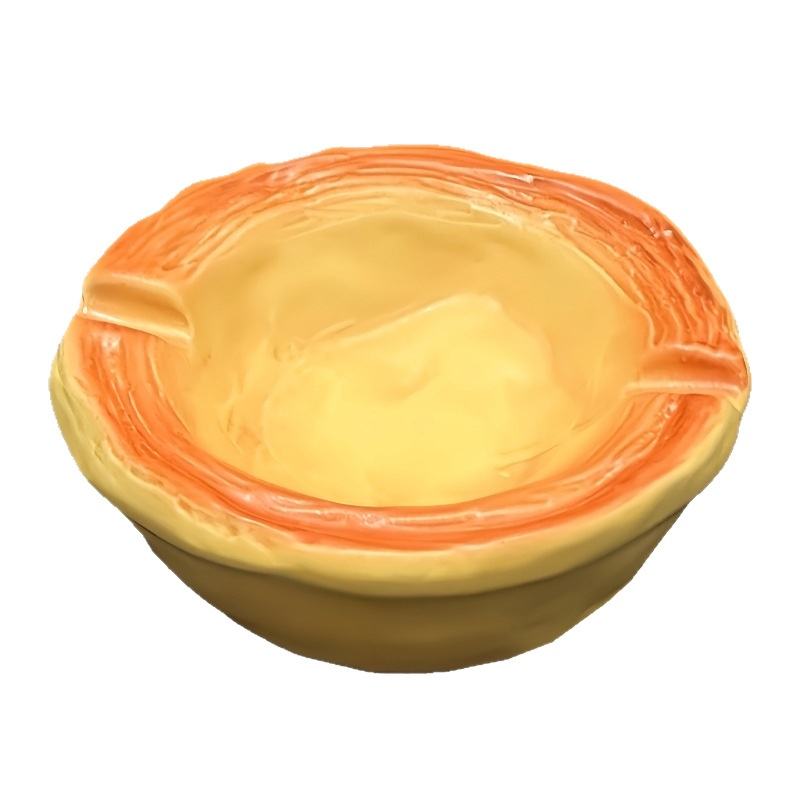 Ceramic ashtray with lid, preventing household use, high-end and good-looking decorative item