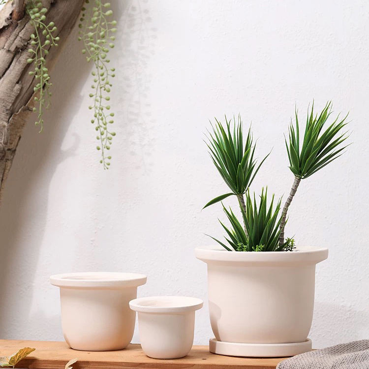 Home Balcony Decor Succulent Planter Pots Modern Garden Decorative Terracotta Flower Pots for Plant