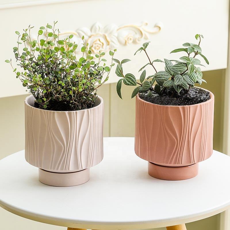Nordic Modern Factory Supply Flower Planter Pots for Indoor Outdoor Garden Large Planting Pot Decoration