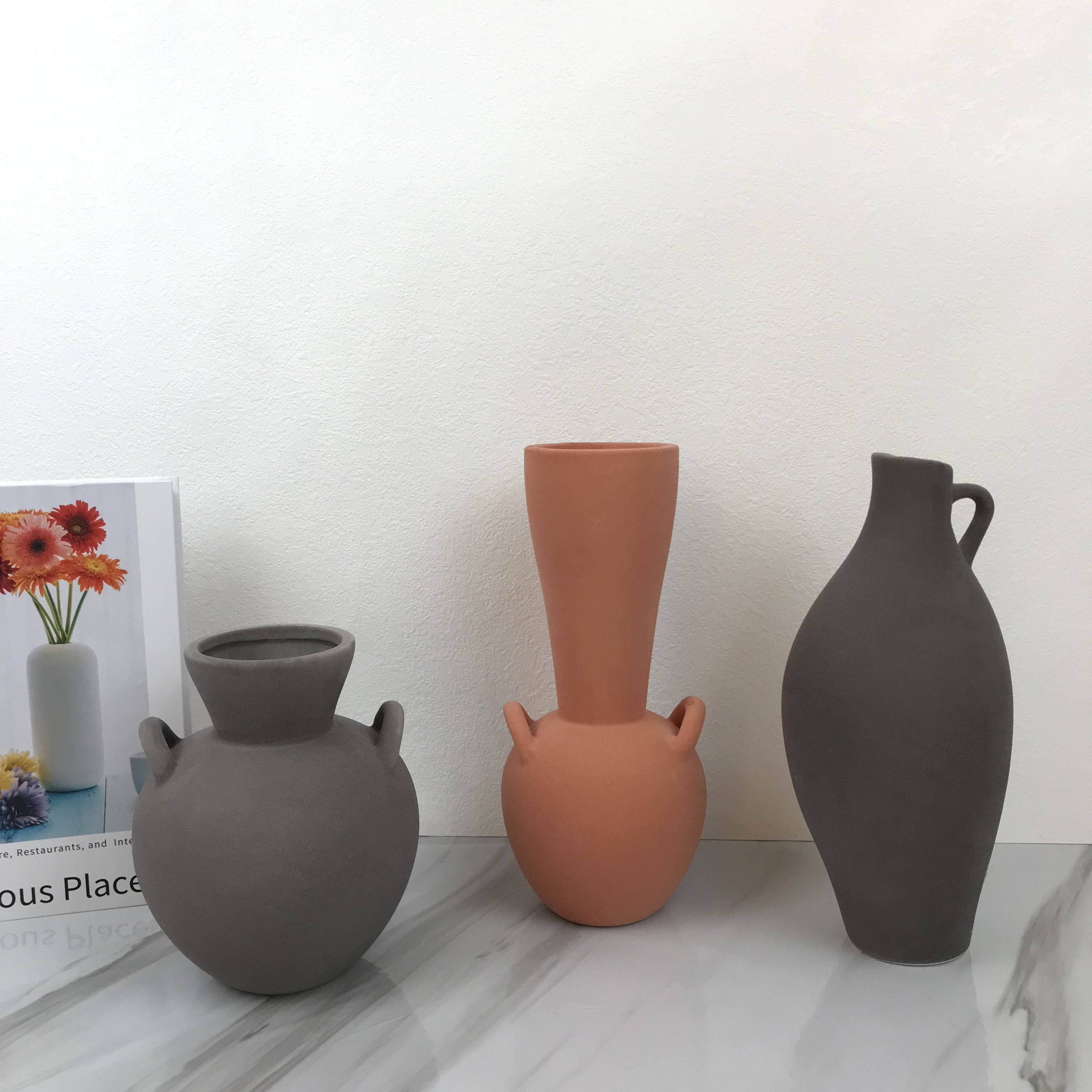 Nordic Ceramic Vases for Home Decor Custom Ceramic Flower Vases