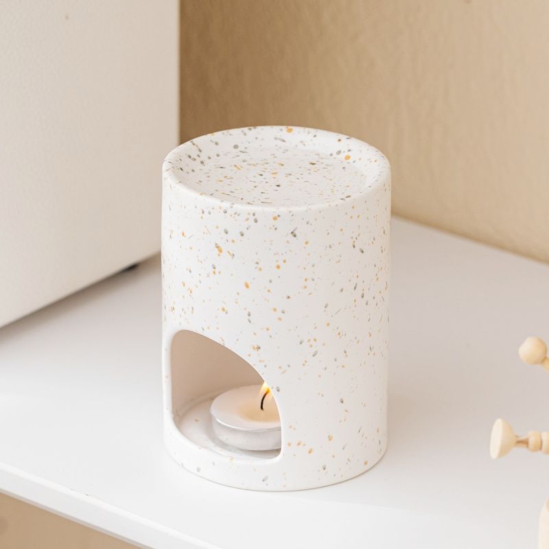 Wholesale Modern Ceramic Tealight Wax burner Candle Holder Oil burner