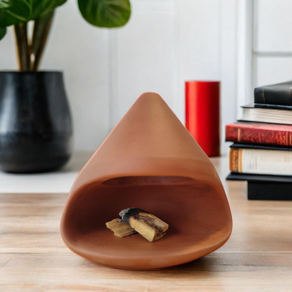 Ceramic Incense Bowl 2024 New Sage Ceramic Palo Santo Burner Wood Holder Customized for Incense