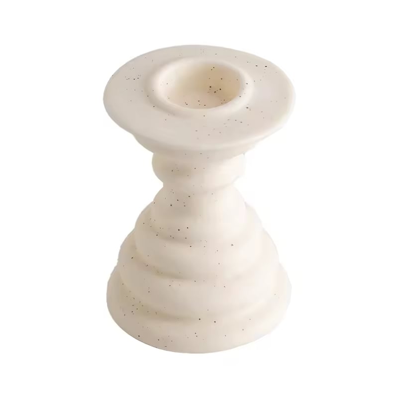 Ins Nordic Creative Simple Ceramic Candlestick Desktop Decoration Wedding Decoration Props Home Furnishings