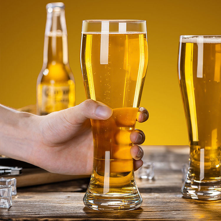Raymond Home High Borosilicate Glass Tumbler Eco-Friendly Large Beer Glasses for Freezer Drinking Manufacturer Bar Glasses