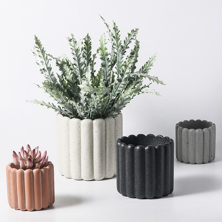 Colorful Custom Decorative Ceramic Flower Pots and Planters in Bulk
