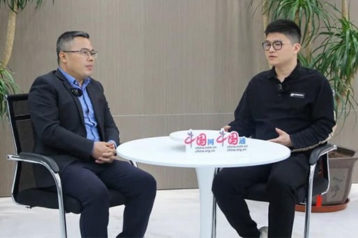 Lin Yiming, executive director of Xingye Ceramic Technology Co., Ltd. in Dehua County, spoke on behalf of the company
