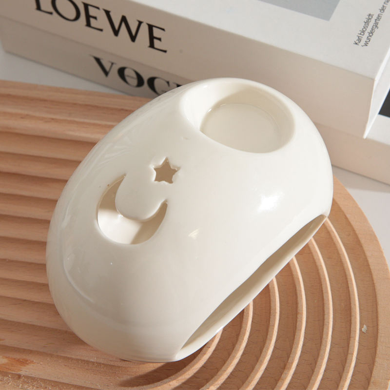 Aroma Candle Warmer Essential Oil Burner Wax Melt Burner Home Decor Ceramic Tealight Candle Holder