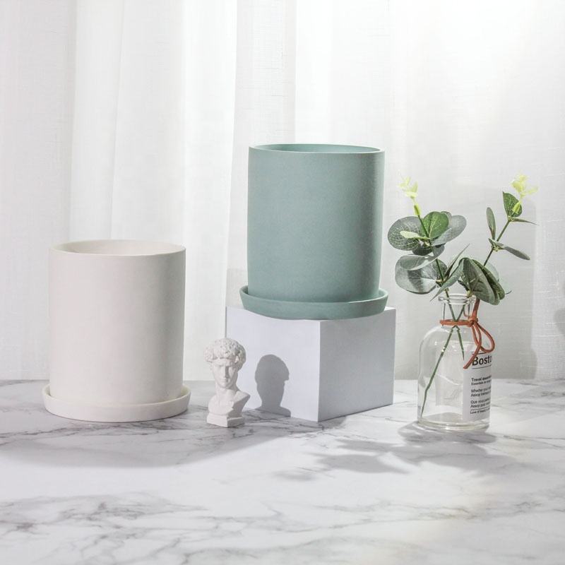 Custom ECO Friendly Cute Small Decorative Flower Pot Indoor Garden Ceramic Garden Pots & Planters
