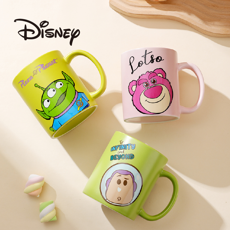 Disney Winnie the Pooh Mug Coffee Ceramic Couple Water Mugs Pair of Men and Women Birthday Gift Box Gift