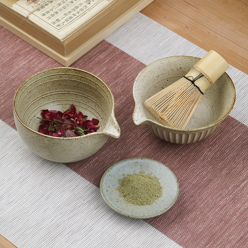 Keraamiline Matcha Paak Koos Suuga Tšaikeppidega Set Songu Dünastia Tšai Tellimise Tööriistad Kodu Bambuse Momochi Matcha Pulbri Segaja