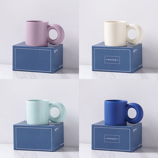 Nouveau Design Professionnel Classique Mug Céramique Haute Qualité pour Usage Domestique et de Bureau Idéal pour un Usage Quotidien