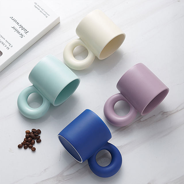 Nouveau Design Professionnel Classique Mug Céramique Haute Qualité pour Usage Domestique et de Bureau Idéal pour un Usage Quotidien