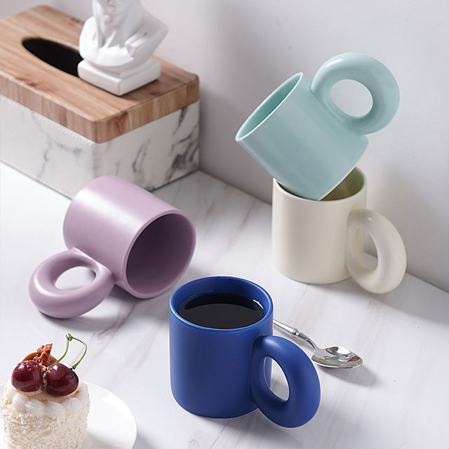 Nouveau Design Professionnel Classique Mug Céramique Haute Qualité pour Usage Domestique et de Bureau Idéal pour un Usage Quotidien