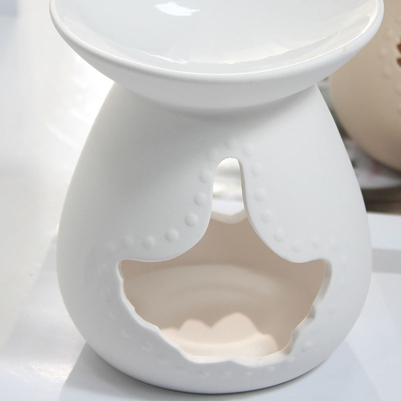 Wholesale House Tealight Wax Melt Warmer Aroma Ceramic Oil Burner for Fragrance Oil