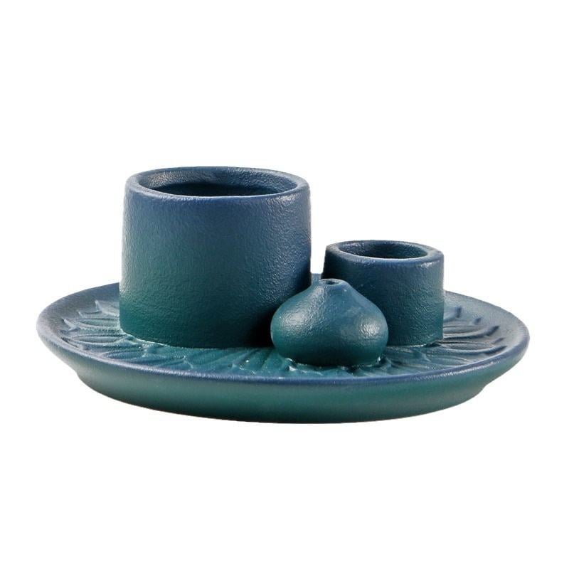 Palo Santo Holder, Ceramic Incense Burner for Palo Santo Wood or Scented Incense Stick