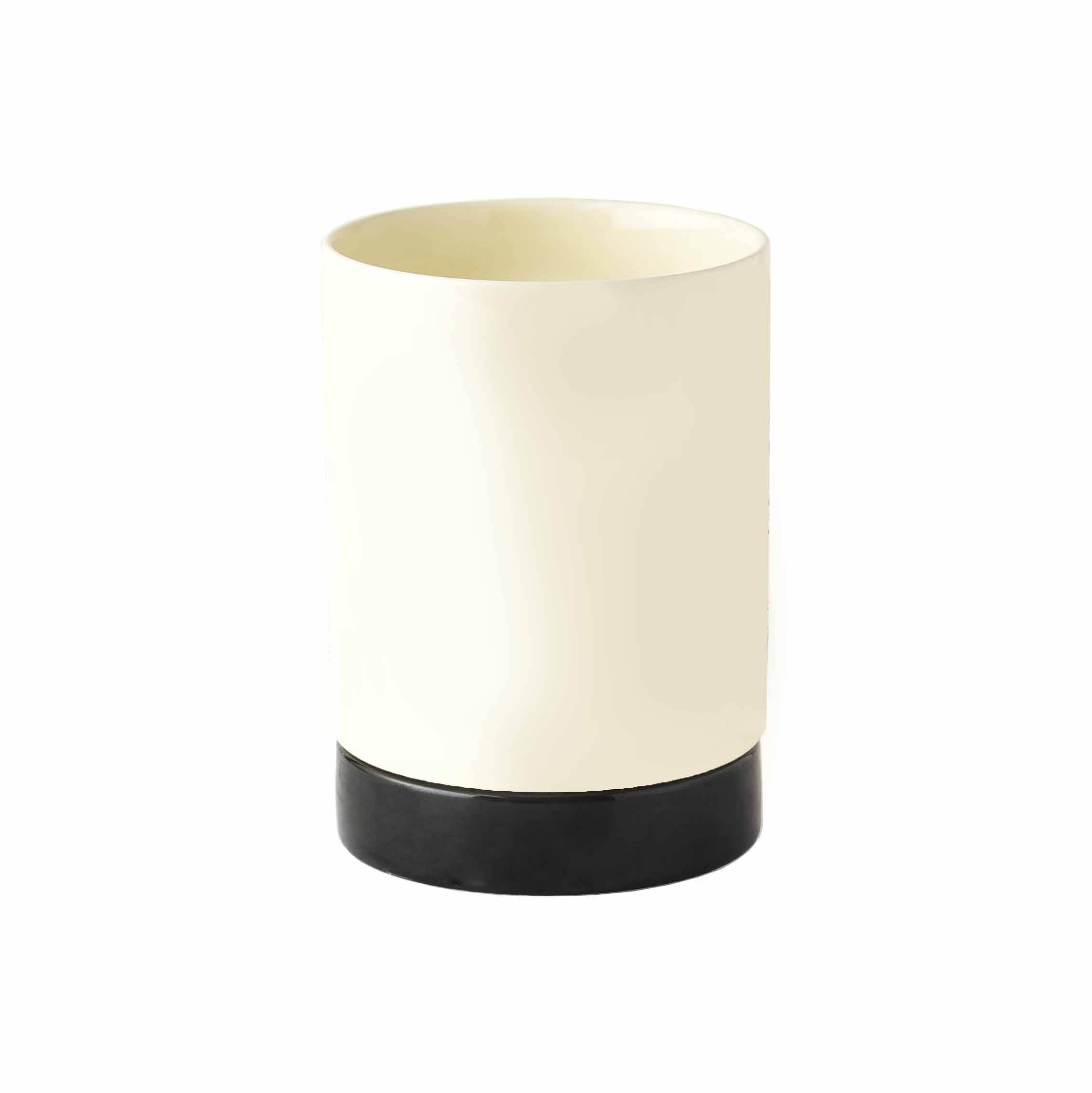 Ceramic Chopsticks Holder Blank Custom Utensil Holder for Kitchen Counter Utensil Crock Countertop Organizer