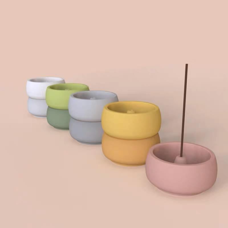 Home Decoration Incense & Incense Holders Round Shape Incense Stick Holder