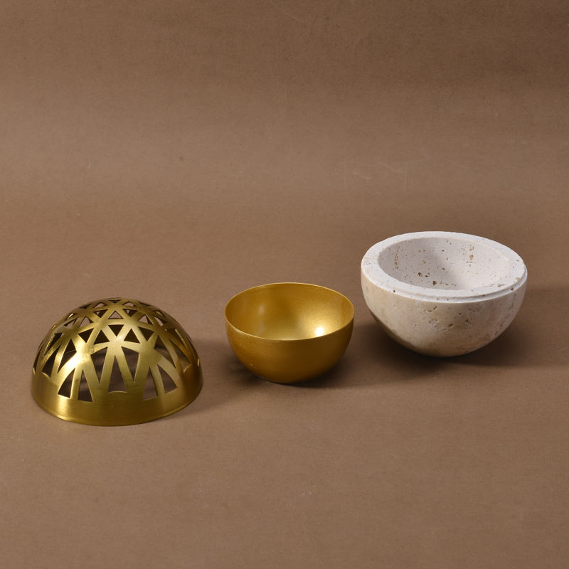 Ceramic incense burner Bakhoor for Wedding Gift Arabic Incense burner with Tray