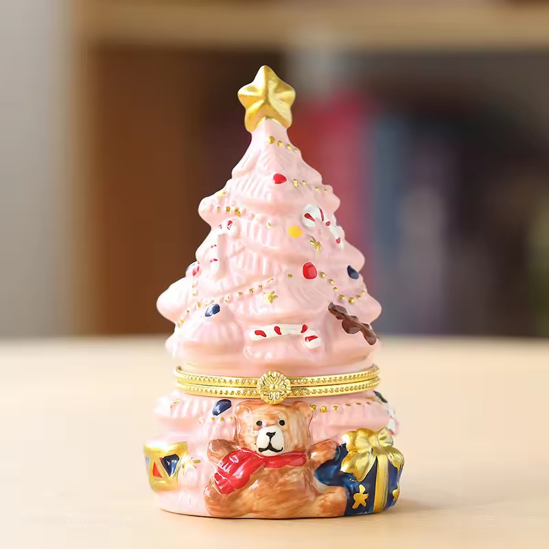 Decoració d'Interior d'Estil Retro Contenidors de Ceràmica Personalitzats Amb Temàtica Nadalenca Test de Ceràmica de Mentol Pastel Porta-encens de Ceràmica Pot de Ceràmica