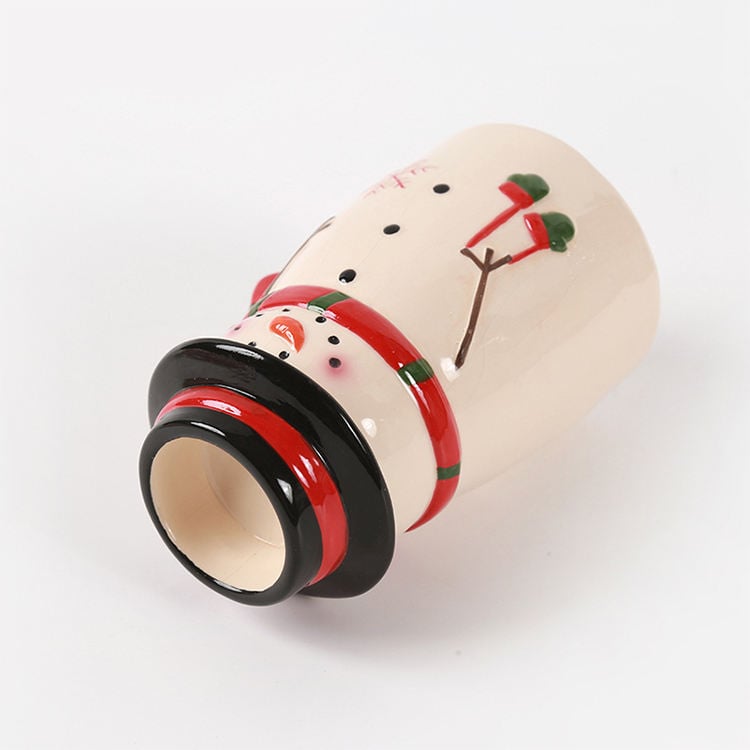 High Quality Christmas Decoration Christmas Ceramics Salt and Pepper Jar Decoration for Christmas Home Decoration