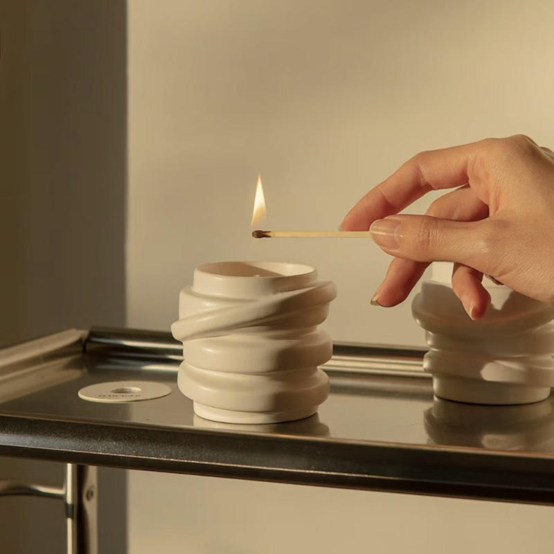 Candle Fragrance Decorated Spiritual Candles Ceramic Candle Holders