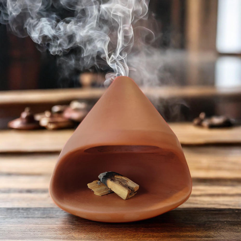 Ceramic Incense Bowl 2024 New Sage Ceramic Palo Santo Burner Wood Holder Customized for Incense