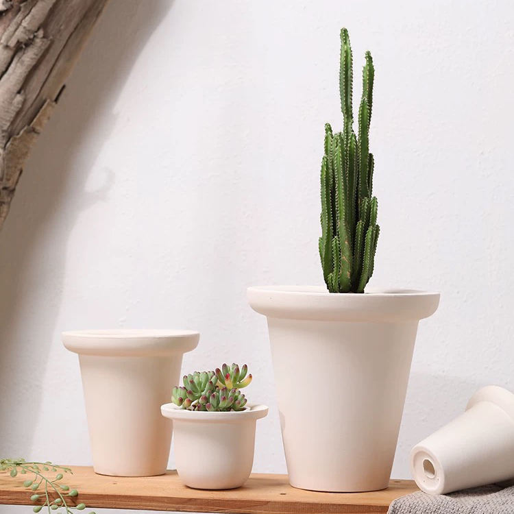 Home Balcony Decor Succulent Planter Pots Modern Garden Decorative Terracotta Flower Pots for Plant