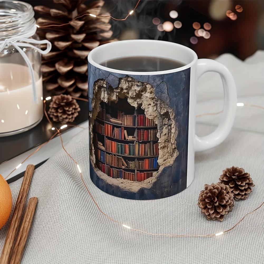 Customized 3D Mug Design Service Milk Breakfast Couple Big Mug Cute Designs for Ceramic Mug Porcelain Cups