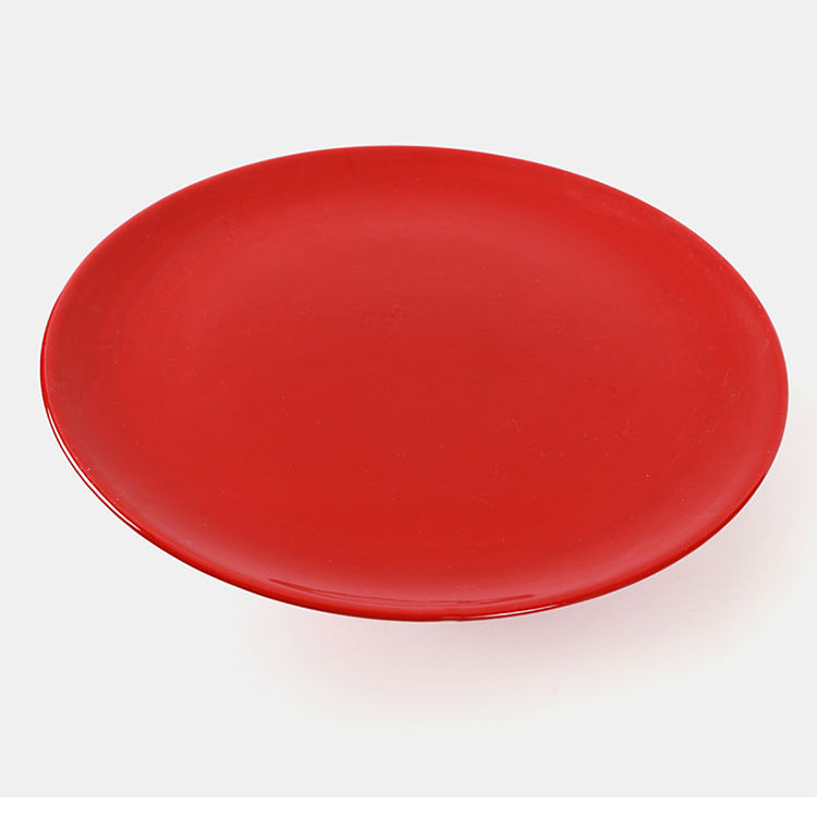 Good Quality Christmas Decoration Ceramic Santa Claus Dinner Plate Decoration for Christmas Home Decoration