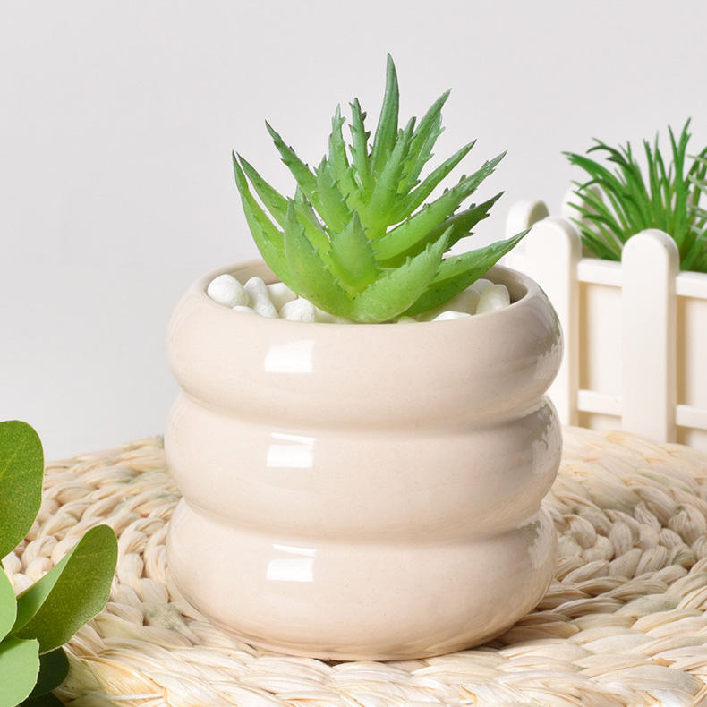 Bulk Indoor Small Ceramic Succulent Planters Bonsai Pot Ceramic Flower Pots
