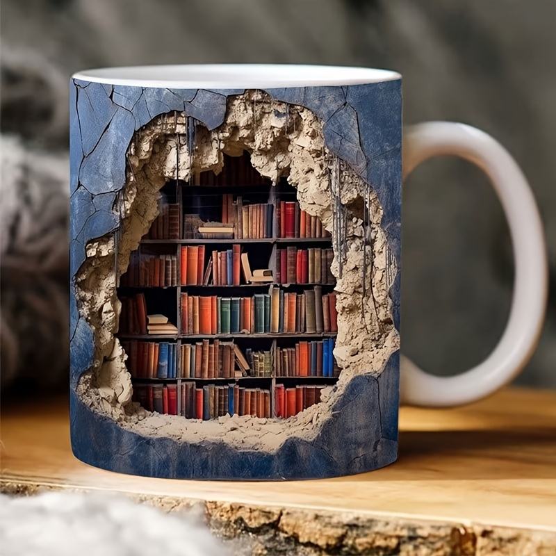 Customized 3D Mug Design Service Milk Breakfast Couple Big Mug Cute Designs for Ceramic Mug Porcelain Cups