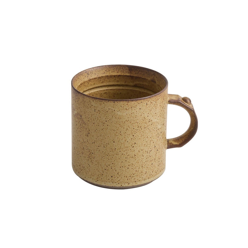 Factory Vintage Simple Handmade Matte Ceramic Coffee Mug Porcelain Clay Cup