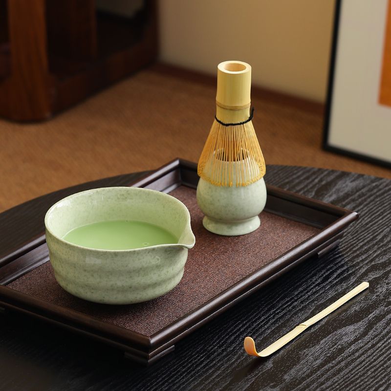 Matcha Bowl Hit Matcha Tea Ordering Tools Ceramic Tea Bowl Teacup Stirrer Matcha Brush Tea Brush Set