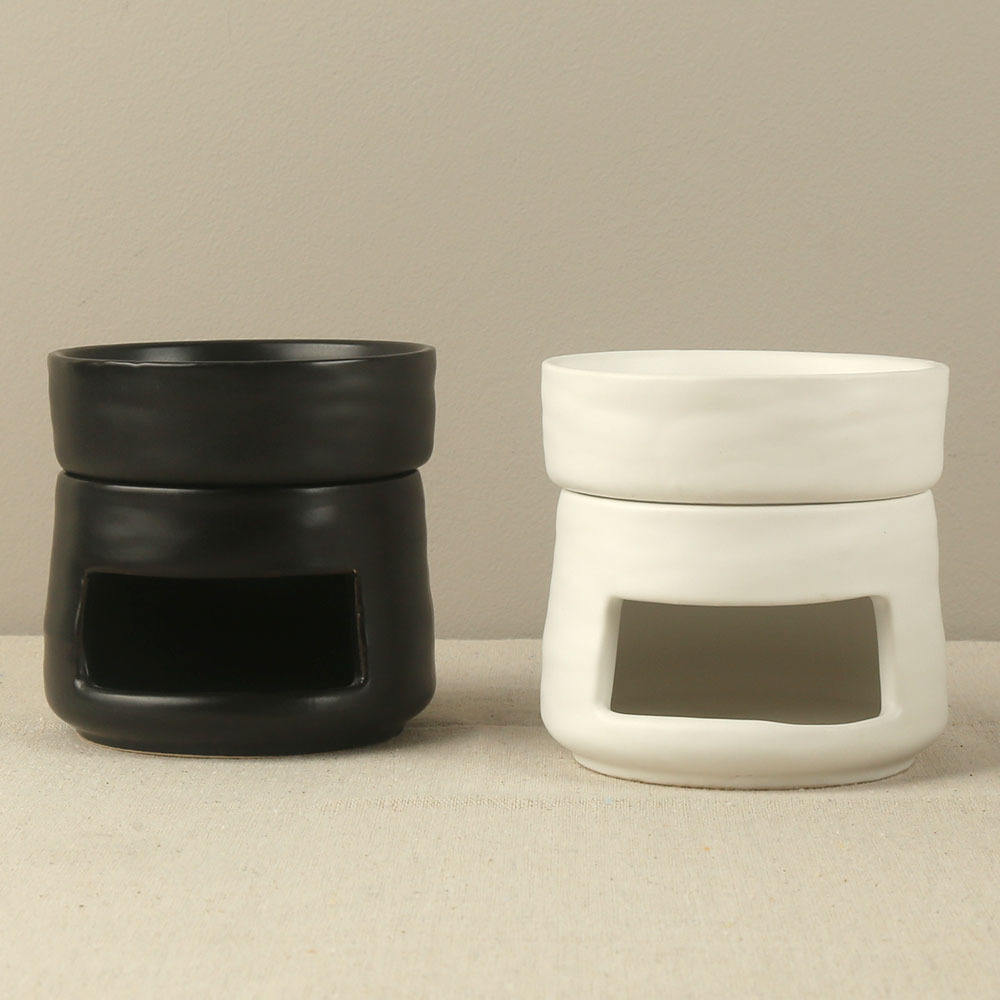 Aromatherapy Aroma Burner Ceramic Oil Diffuser Essential Oil Burner Wax Melt Burner for Yoga Spa Home Bedroom Housewarming Gift