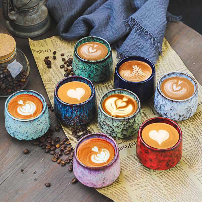 High- End Special Unique Ceramic Coffee Cup for Porcelain Glazed Mug and Cup