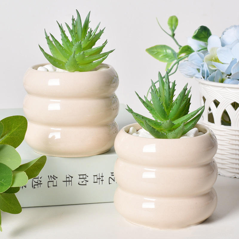 Bulk Indoor Small Ceramic Succulent Planters Bonsai Pot Ceramic Flower Pots
