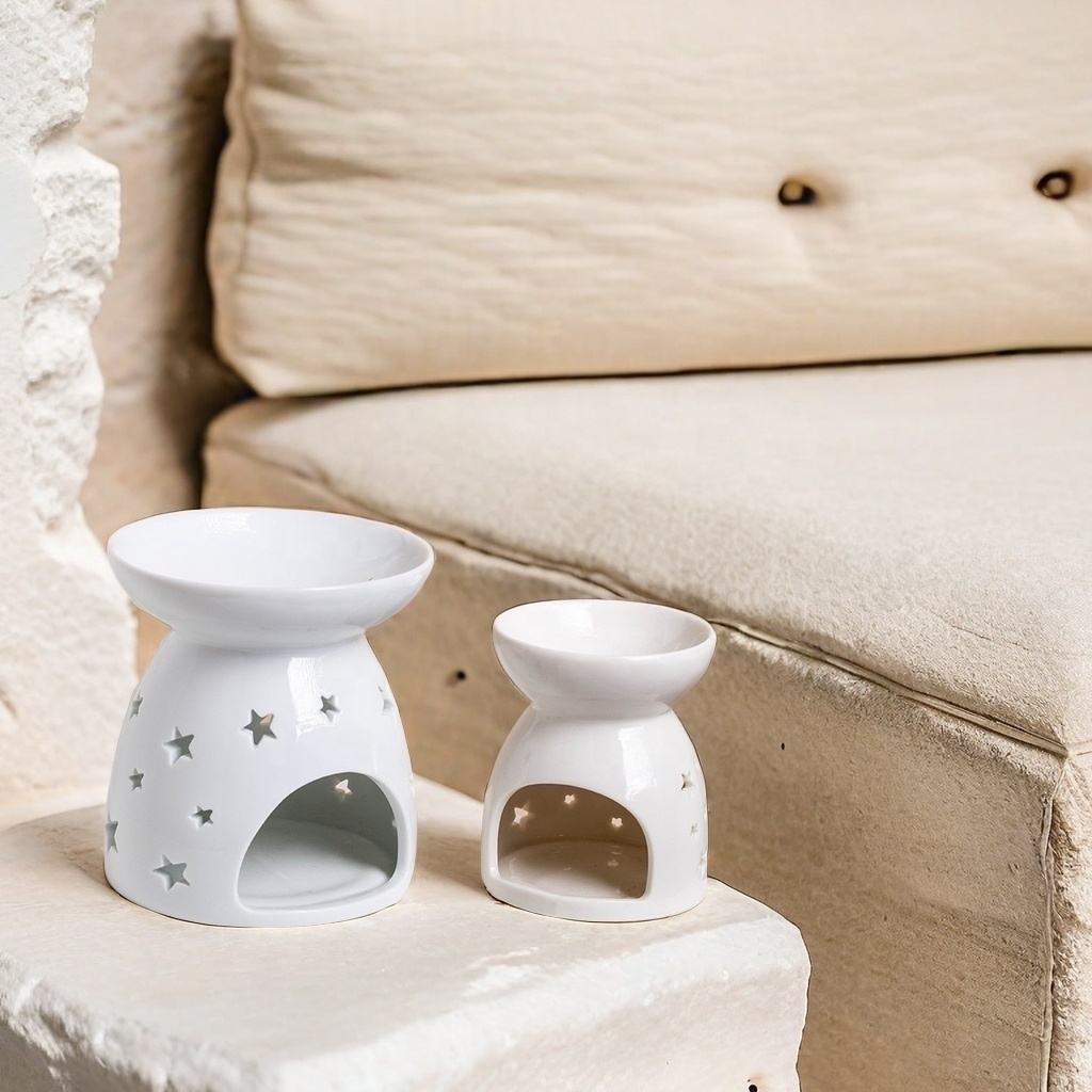 Regal de Nadal i d'Inauguració Ceramic Aroma Diffusor d'Encens Quemador d'Oli Essencial Quemador de Cera