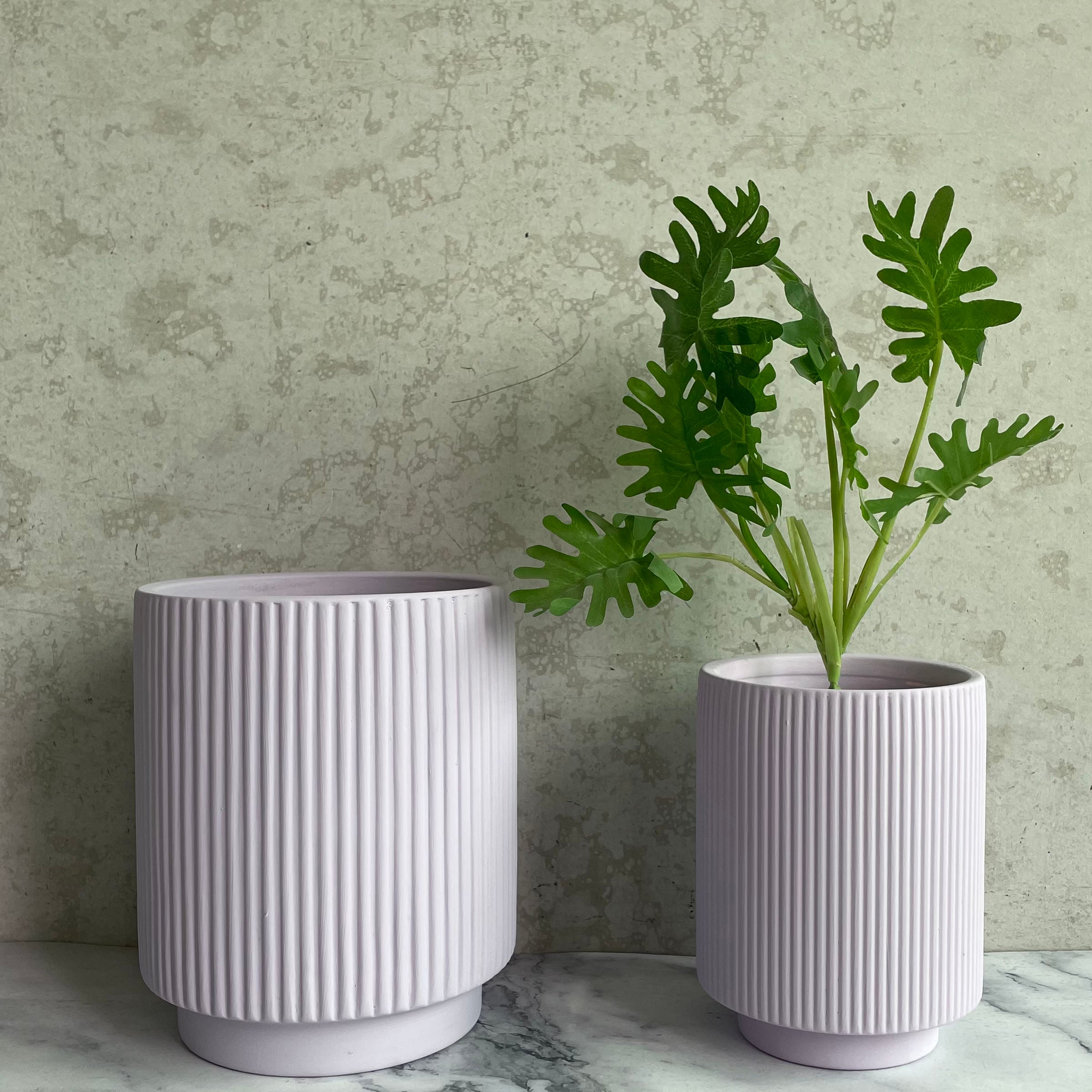 Haute Qualité Décoration de Balcon Pot pour Succulentes Personnalisable en Couleurs Nordiques Mat Céramique avec Sous-plat