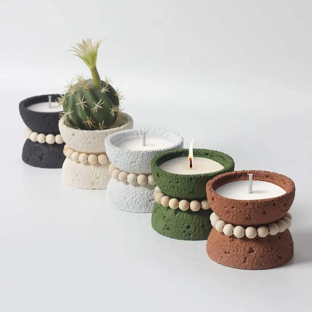 2025 New Design Home Ceramic Jar Candle Custom Soy Candles Scented Luxury Private Label