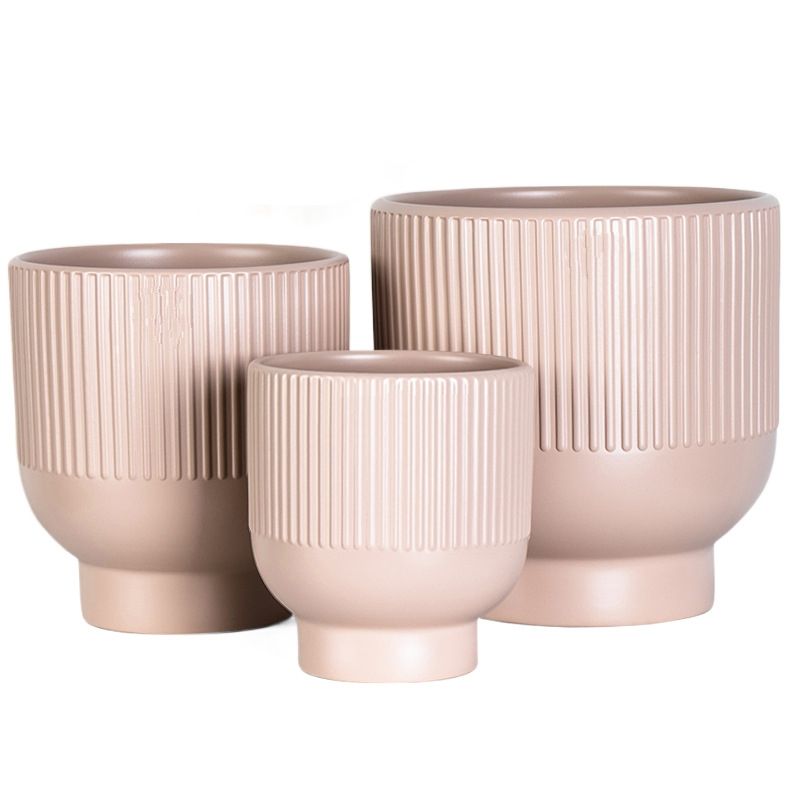 High Quality Garden Plant Flowerpot Wholesale Indoor Outdoor Modern Home Decorative Ceramic Planters Pots Flower Pot