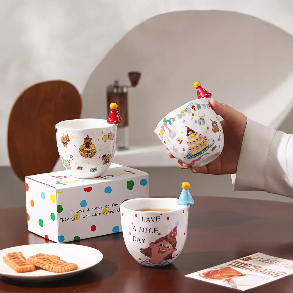 Speckled Glaze Unique Gift Item Daily Home Office Drinkware Stoneware Espresso Latte Tea Cup Custom Ceramic Coffee Mug