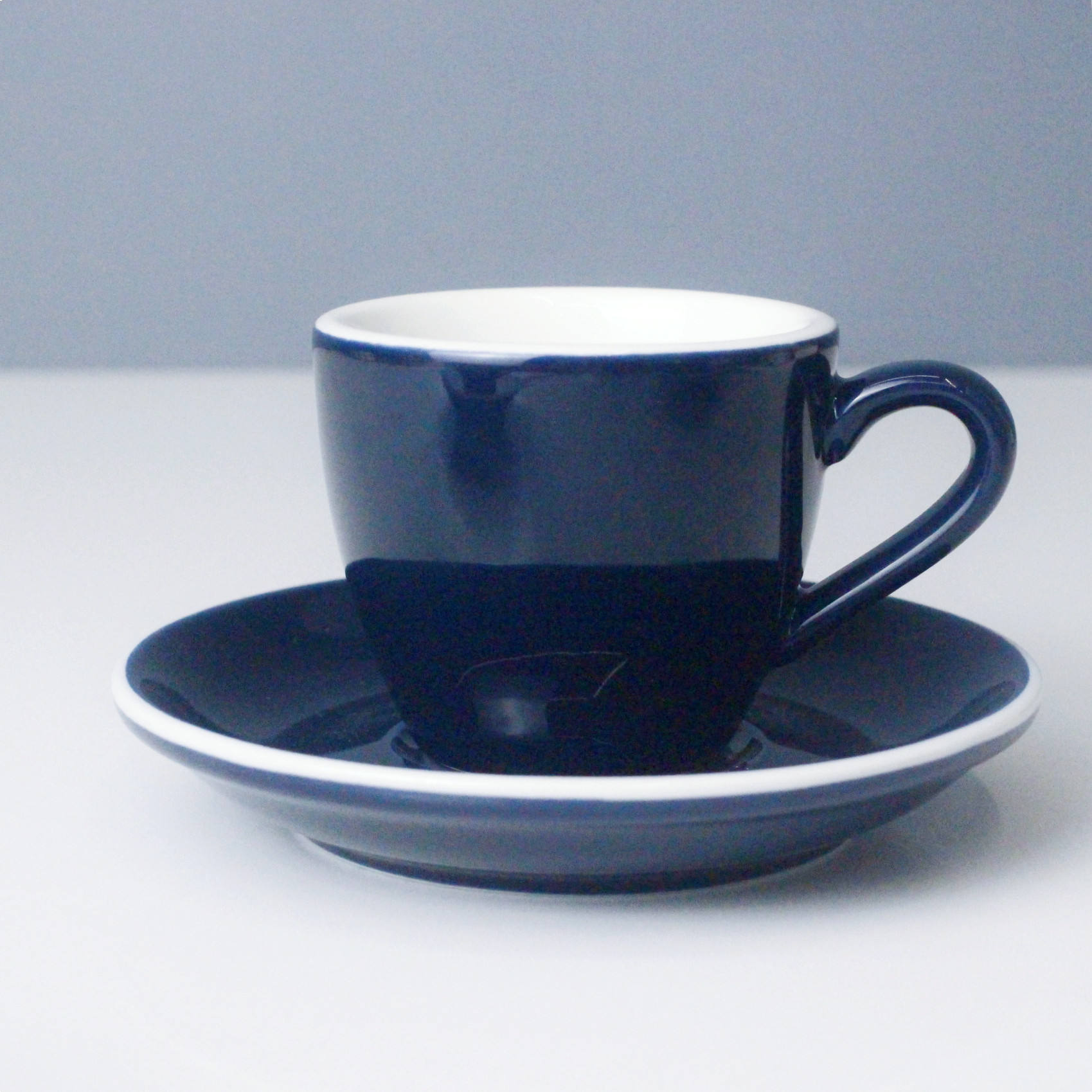 Espresso Cup and Saucer Ceramic Coffee Set Custom logo Porcelain Customized Color logo for Daily Use Coffee Shop