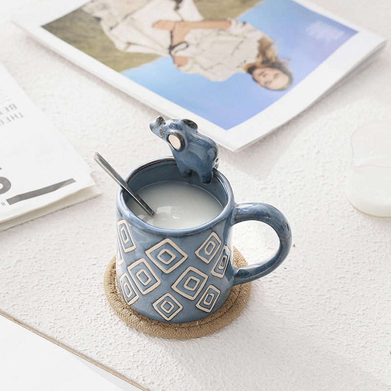 Ceramic Mugs High Value Niche Cute Drinking Mugs Tea Cups Coffee Cups Gift Mugs