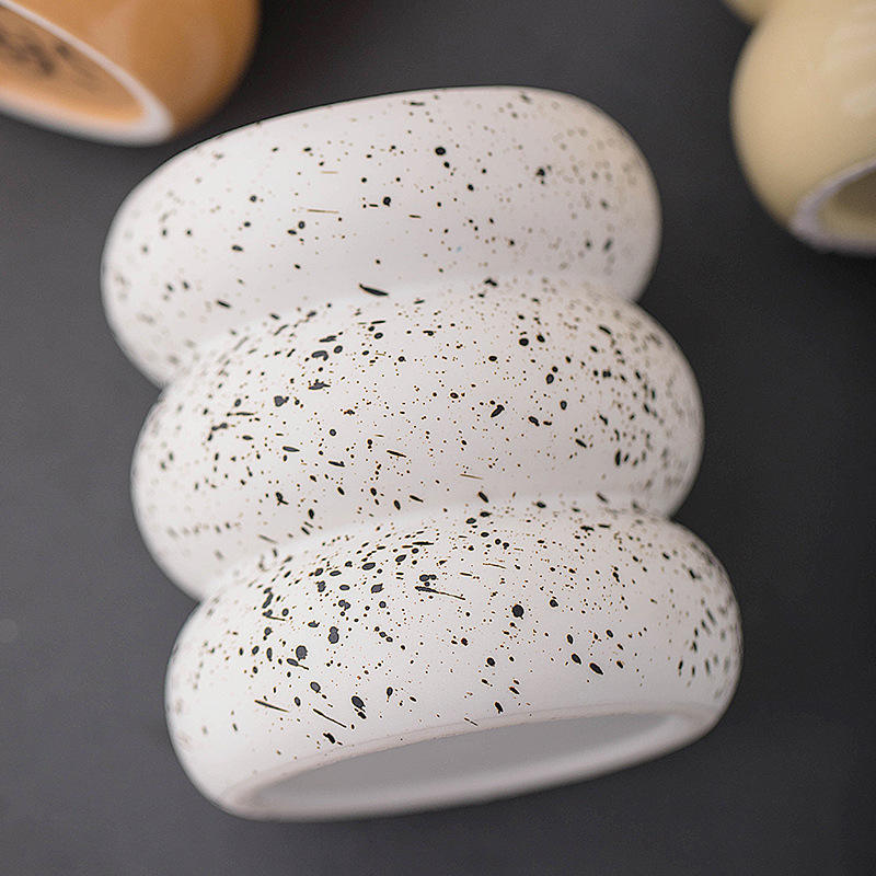 Novelty Custom Aroma Home Decor Eco-Friendly Luxury Ceramic Vessel Soy Wax Scented Candles