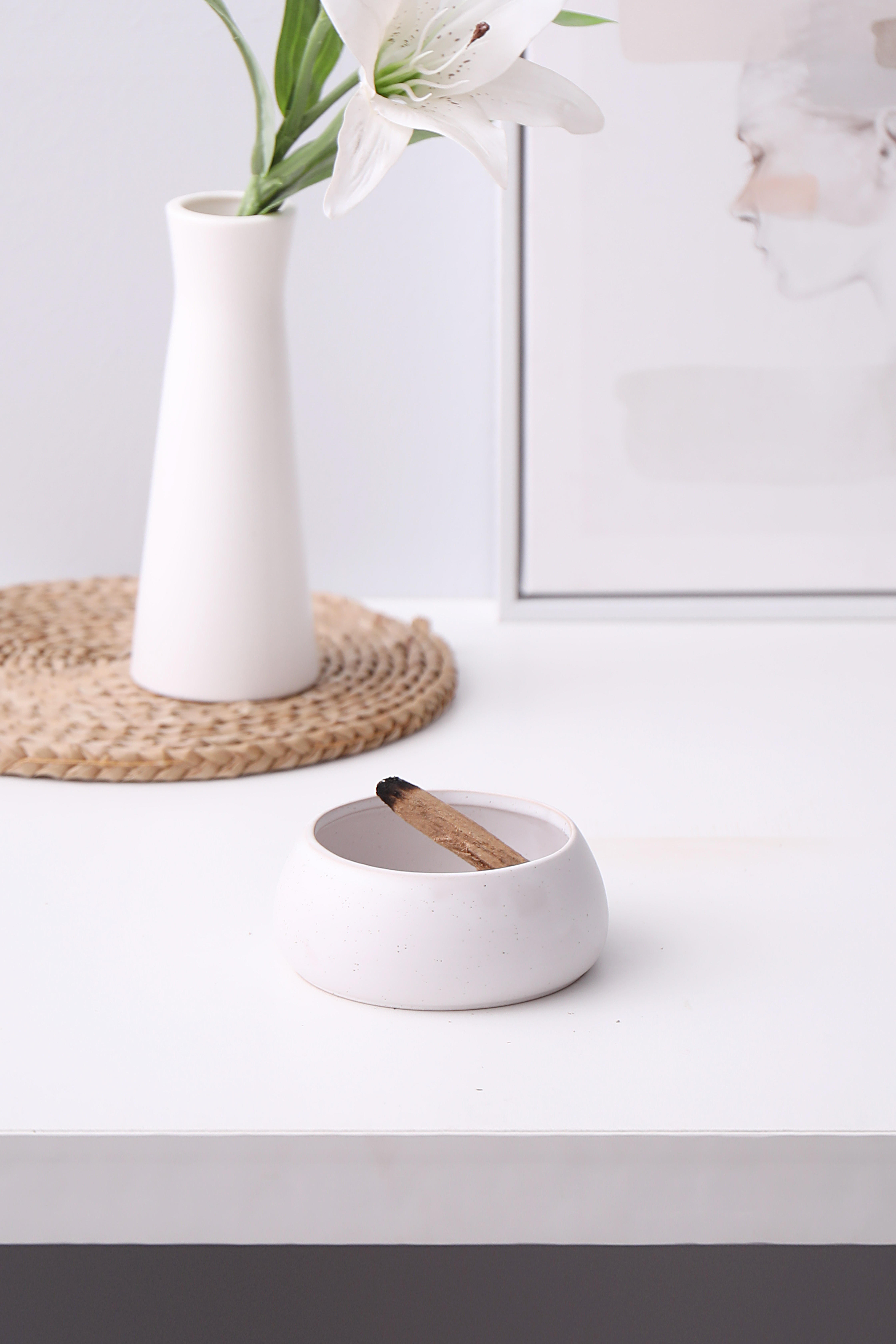 Palo Santo Holder Home Decor With Every Order Ceramic Palo Santo Burner Wood Stand Incense Stick Burning Tray